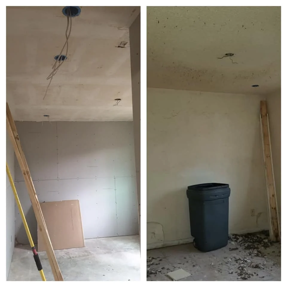 How to remove cigarette smoke from a popcorn ceiling